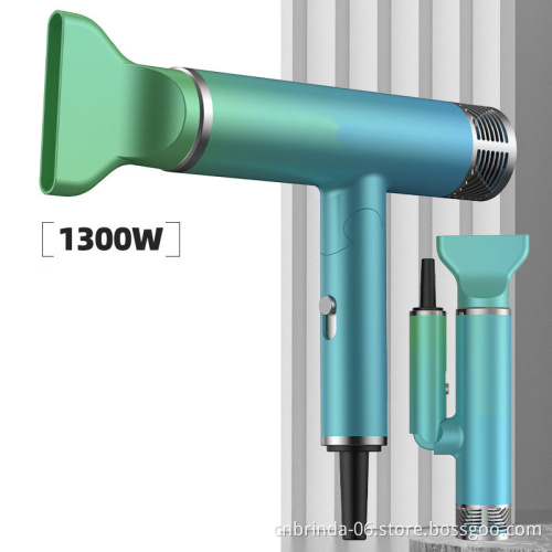 Professional Hair Dryer 220V Electric Dryer Hair Hammer Hairdryer Blow Negative Ion Blue light Mini Blower Dry Strong Wind